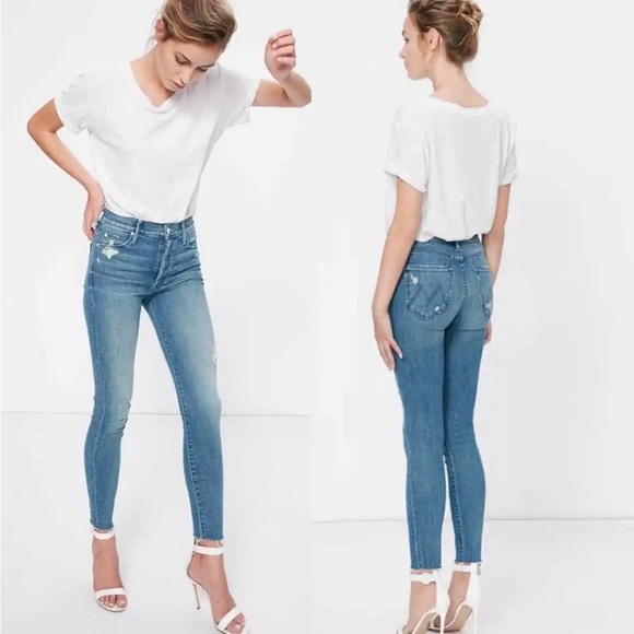 MOTHER The Stunner Ankle Jeans - Picture 1 of 7